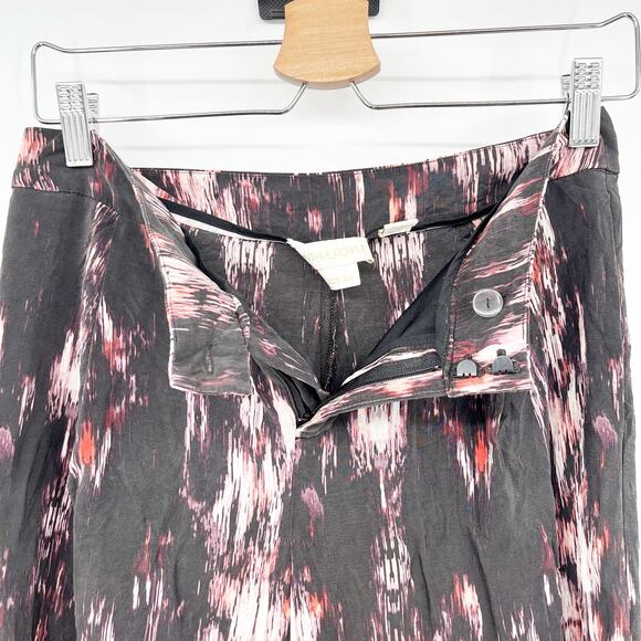 Cynthia Rowley Womens Silk Boho Casual Tie Dye Wide Leg Pull On Pants Size 2 - Picture 5 of 11